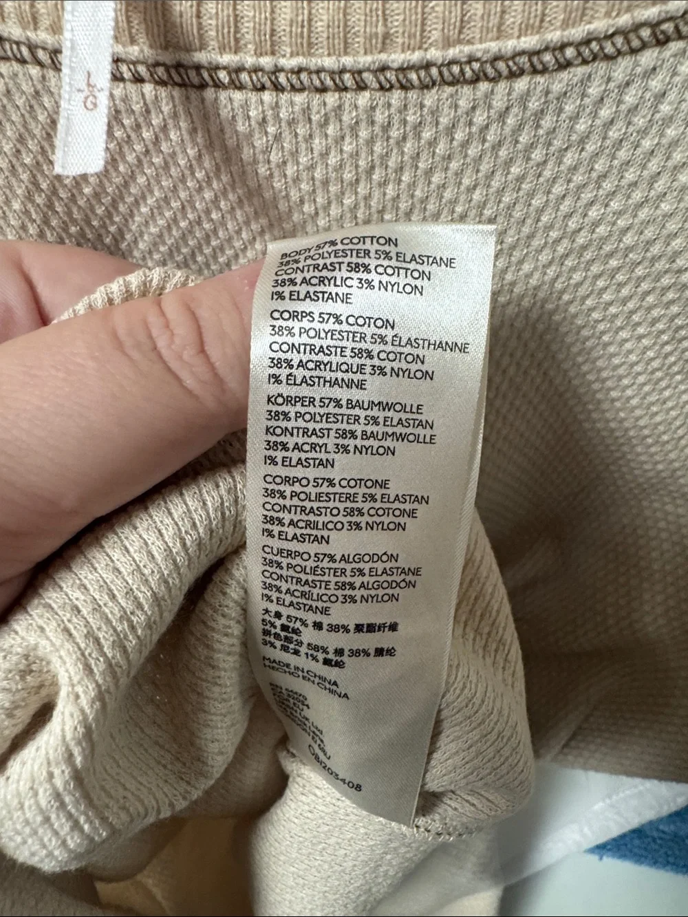 Free People soft waffle